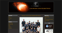 Desktop Screenshot of coloradogoldbasketball.com